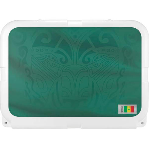 Senegal Soccer Flag YETI Tundra 35 Hard Cooler Skin