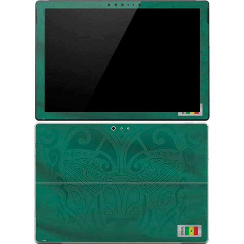 Senegal Soccer Flag Surface Pro 4 Skin