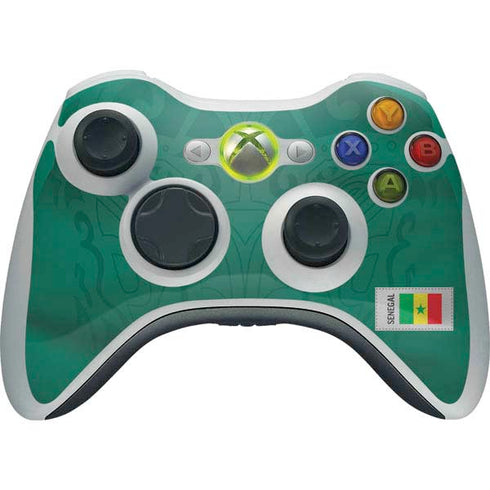 Senegal Soccer Flag Xbox 360 Wireless Controller Skin