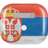 Serbia Flag Distressed Apple AirPods (3rd Gen 2021) Skin