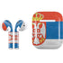 Serbia Flag Distressed Apple AirPods Skin