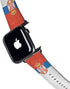 Serbia Flag Distressed Apple Watch Band 38-40mm