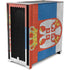 Serbia Flag Distressed Corsair 4000D Tempered Glass Mid-Tower ATX Case Skin