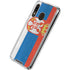 Serbia Flag Distressed Galaxy A30 Clear Case
