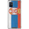 Serbia Flag Distressed Galaxy A51 5G Clear Case