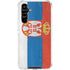 Serbia Flag Distressed Galaxy A54 5G Clear Case