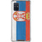 Serbia Flag Distressed Galaxy A71 5G Clear Case