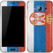 Serbia Flag Distressed Galaxy J3 Skin