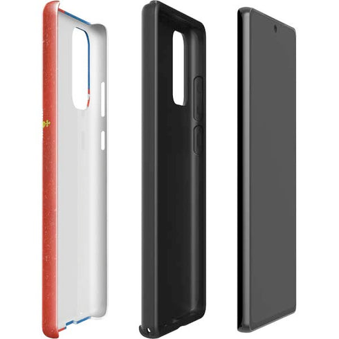 Serbia Flag Distressed Galaxy Note20 5G Pro Case