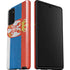 Serbia Flag Distressed Galaxy Note20 5G Pro Case