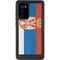 Serbia Flag Distressed Galaxy Note20 5G Waterproof Case