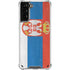 Serbia Flag Distressed Galaxy S21 Plus 5G Clear Case