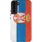 Serbia Flag Distressed Galaxy S22 Plus Pro Case