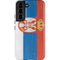 Serbia Flag Distressed Galaxy S22 Pro Case