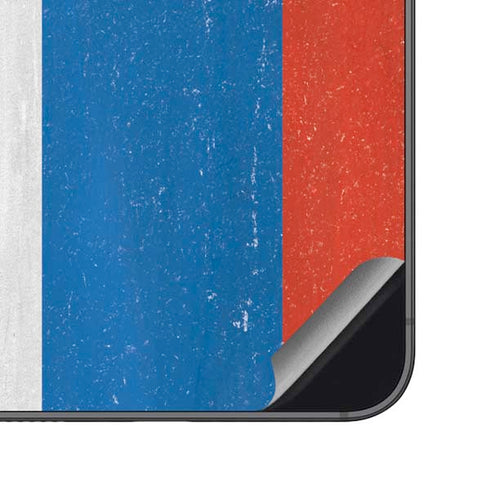 Serbia Flag Distressed Galaxy S23 FE Skin