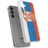 Serbia Flag Distressed Galaxy S24 Plus Clear Case