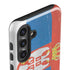 Serbia Flag Distressed Galaxy S24 Plus Impact Case