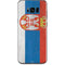 Serbia Flag Distressed Galaxy S8 Plus Skin