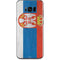 Serbia Flag Distressed Galaxy S8 Skin