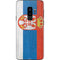 Serbia Flag Distressed Galaxy S9 Plus Skin