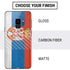 Serbia Flag Distressed Galaxy S9 Skin