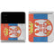 Serbia Flag Distressed Galaxy Z Flip4 5G Skin