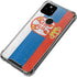 Serbia Flag Distressed Google Pixel 5a 5G Clear Case