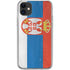 Serbia Flag Distressed iPhone 11 Clear Case