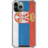 Serbia Flag Distressed iPhone 11 Pro Max Clear Case