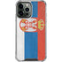 Serbia Flag Distressed iPhone 13 Pro Max Clear Case