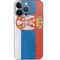 Serbia Flag Distressed iPhone 13 Pro Skin