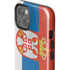 Serbia Flag Distressed iPhone 15 Plus Impact Case