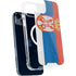 Serbia Flag Distressed iPhone 15 Plus MagSafe Case