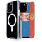 Serbia Flag Distressed iPhone 15 Pro Max MagSafe Case