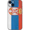 Serbia Flag Distressed iPhone 14 Skin