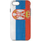 Serbia Flag Distressed iPhone 8 Pro Case