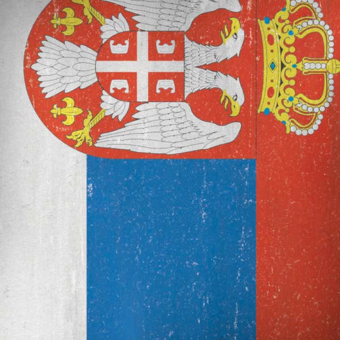 Serbia Flag Distressed iPhone X Pro Case