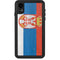 Serbia Flag Distressed iPhone XR Waterproof Case