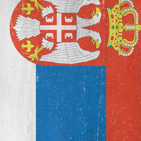 Serbia Flag Distressed iPhone XS Max Skin