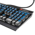 Serbia Flag Distressed K95 RGB PLATINUM Mechanical Gaming Keyboard Skin