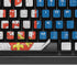 Serbia Flag Distressed K95 RGB PLATINUM Mechanical Gaming Keyboard Skin