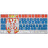 Serbia Flag Distressed Magic Keyboard Skin