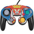 Serbia Flag Distressed Nintendo GameCube Controller Skin