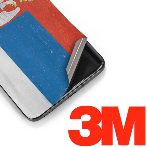 Serbia Flag Distressed OnePlus 7 Pro Skin