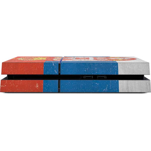 Serbia Flag Distressed PS4 Console Skin