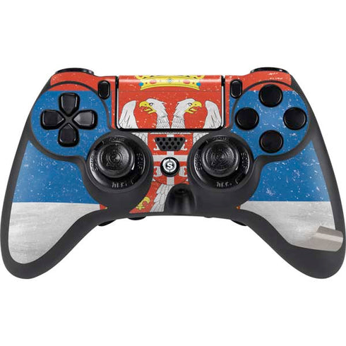 Serbia Flag Distressed PS4/PC SCUF Impact Controller Skin