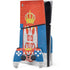 Serbia Flag Distressed PS5 Slim Disk Bundle Skin