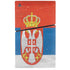 Serbia Flag Distressed PS5 Slim Disk Bundle Skin