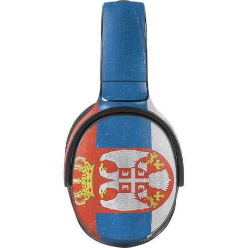 Serbia Flag Distressed Skullcandy Venue Skin