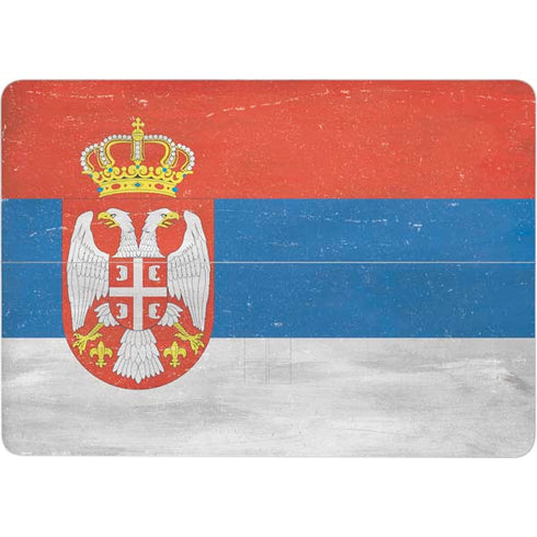Serbia Flag Distressed Surface Laptop Studio Skin